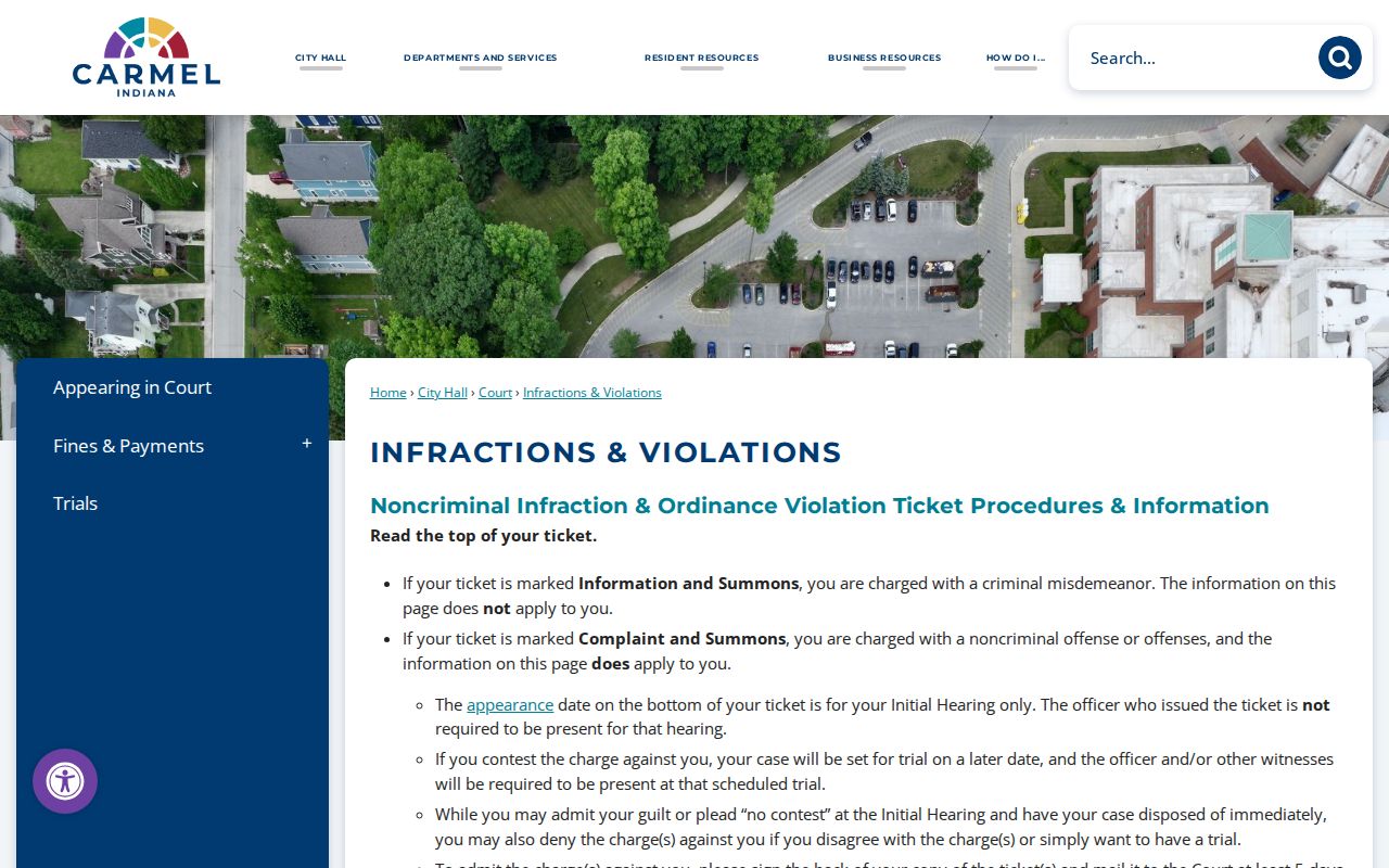 Hamilton County arrest warrant and summons procedure